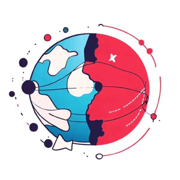 across the world